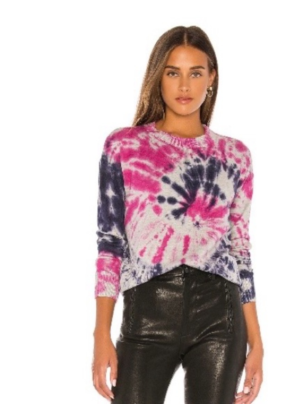 Central Park West tie dye sweater